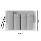 4-in-1 Travel Bottle Set – Leak Proof Refillable Containers for Toiletries
