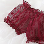 Floral Lace Lingerie Set – See Through Bralette for Romantic Evenings
