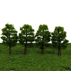 7cm Model Train Trees – Miniature Scenery for Architectural Dioramas