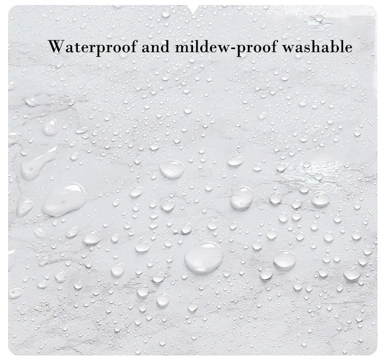 Marble Adhesive Wallpaper – Oil-Proof Film for Kitchen Countertop Renovation