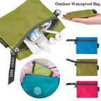 Waterproof Zipper Storage Pouch – Portable Organizer for Travel and Outdoor Hiking