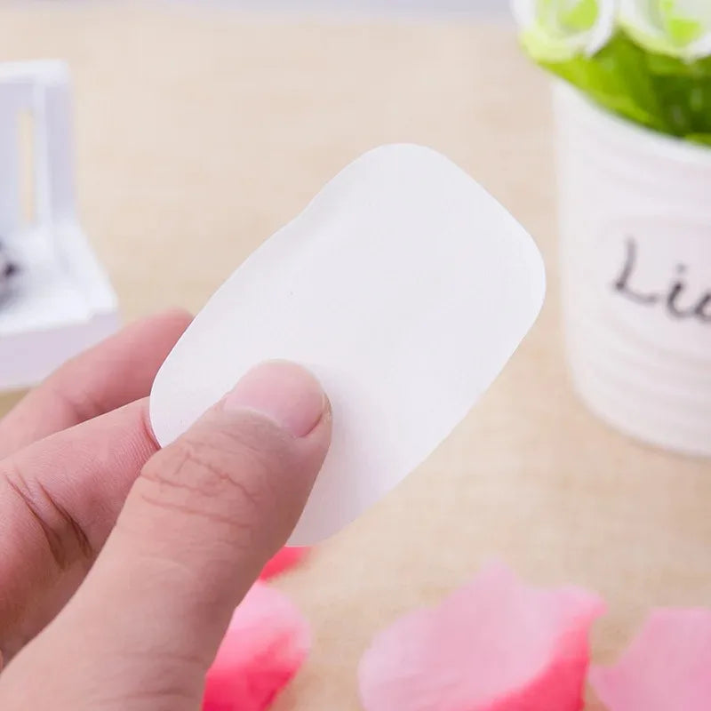 Disposable Soap Paper Sheets – Portable Travel Cleaning for Outdoor Hiking