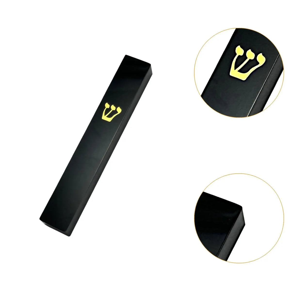 Decorative Mezuzah Case – Protective Jewish Home Decor for Doorway