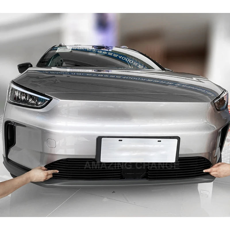 Aluminum Alloy Front Grille Cover – Protective Radiator Trim for Geely Geometry C