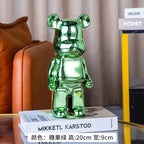 Ceramic Bear Figurine – Aesthetic Luxury Sculpture for Modern Home Decor