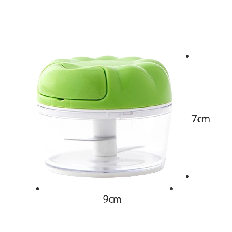 Manual Food Chopper – Multi-Function Vegetable Cutter for Kitchen Cooking