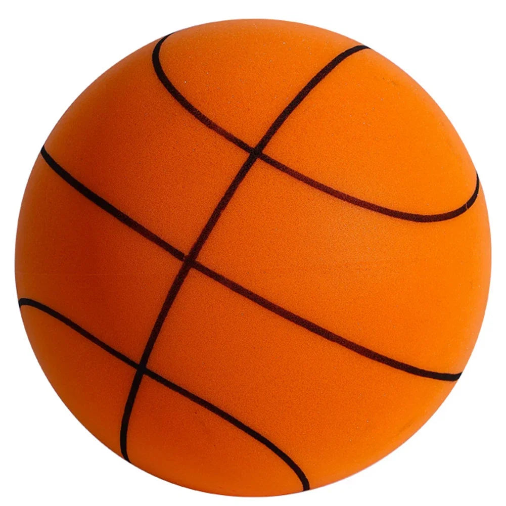Silent Foam Basketball – Lightweight Elastic Sports Toy for Kids Indoor Play