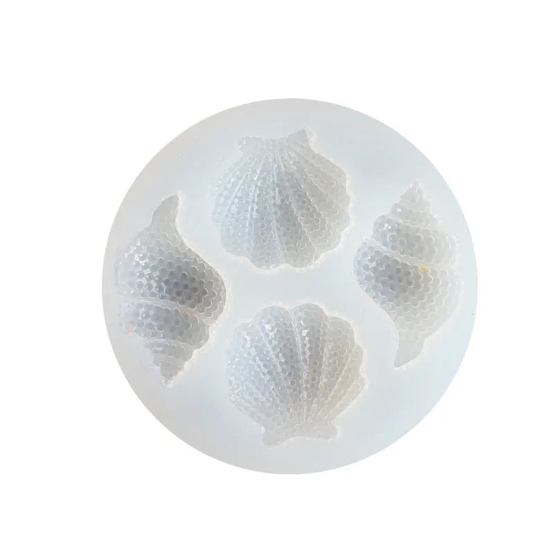 Irregular Shell Silicone Mold – Epoxy Resin Casting for Aromatherapy Crafts
