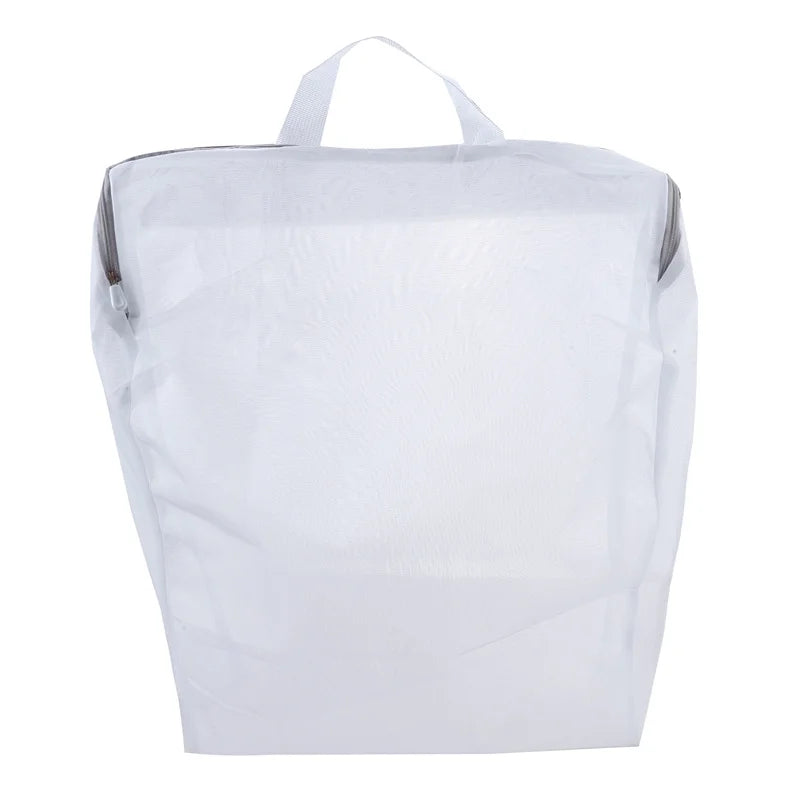 Mesh Zipped Laundry Bag – Anti-Deformation Polyester Net for Washing Machines