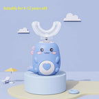 U-Shaped Electric Toothbrush – Silicone Sonic Rechargeable Kids Toothbrush