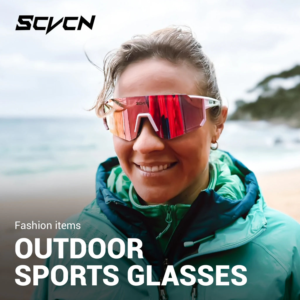 UV400 Cycling Sunglasses – Polarized Sport Eyewear for Outdoor MTB and Fishing