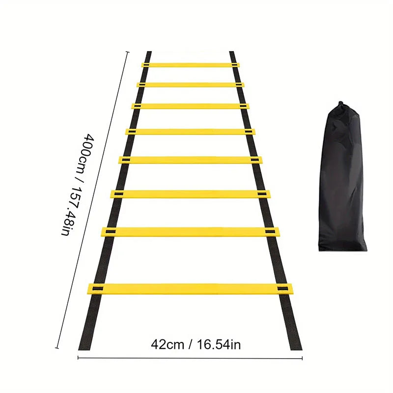 Nylon Agility Ladder – Speed Training Equipment for Sports Fitness