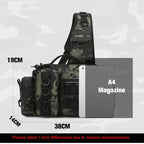 Fishing Tackle Backpack – Gear Storage Bag with Rod Holder for Fly Fishing