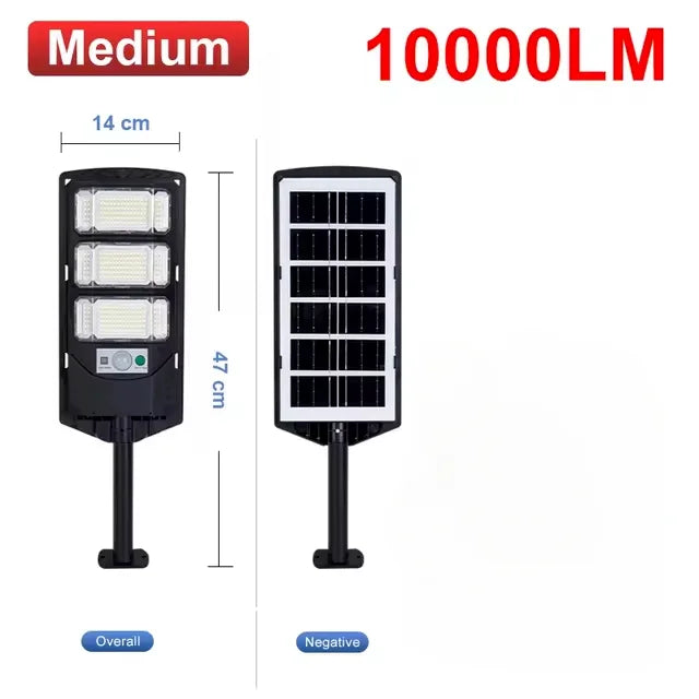 Commercial Solar Street Light – Waterproof LED Lamp for Outdoor Security