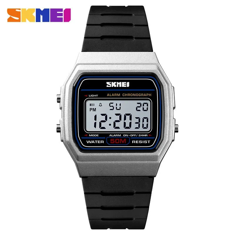 Digital Sports Watch – Waterproof Display for Women