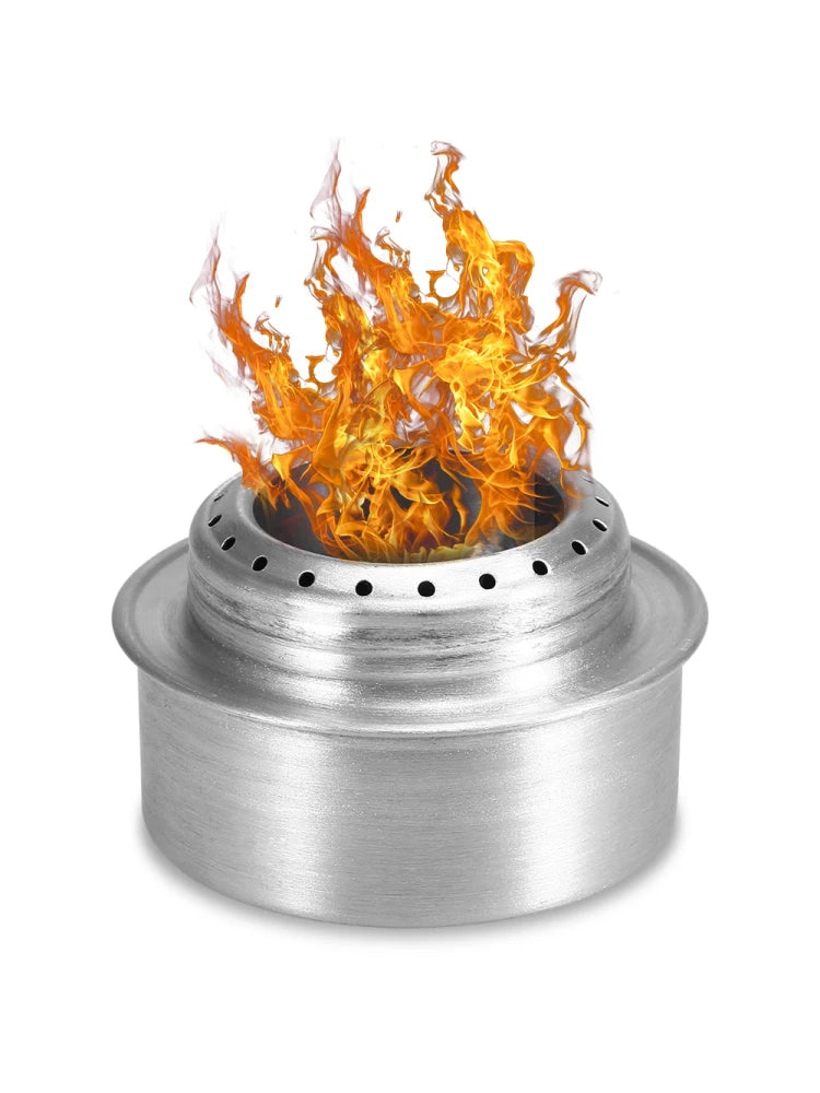 Portable Alcohol Stove Windshield – Ultralight Aluminum for Camping Hiking