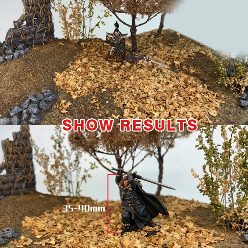 Miniature Leaf Scatter 35ml – Realistic Foliage for Diorama Sand Table Decor