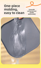 Silicone Cat Feeding Mat – Non-Slip Waterproof Tray for Pet Food Bowls