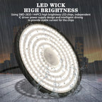 UFO LED High Bay Light – 200W Waterproof Industrial Lighting for Warehouse