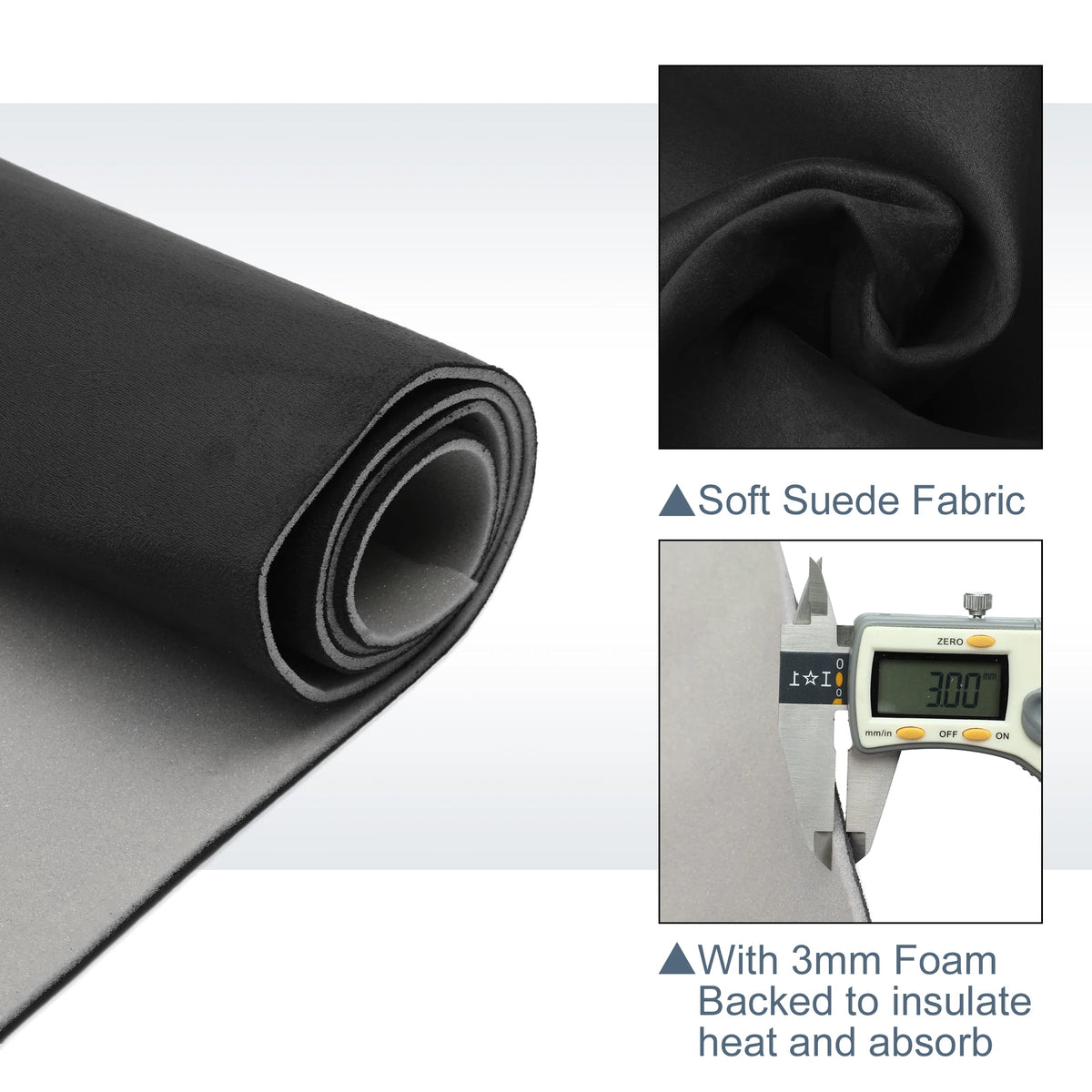 Foam Backed Suede Headliner Fabric – DIY Car Interior Repair Replacement