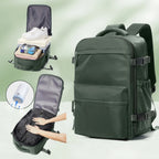 Expandable Travel Laptop Backpack – Large Capacity Business Bag for Men and Women