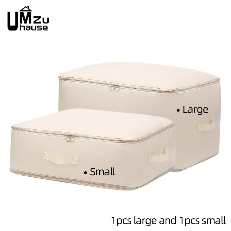 Compression Storage Bags – Double Zipper Space Saver for Bedding and Travel