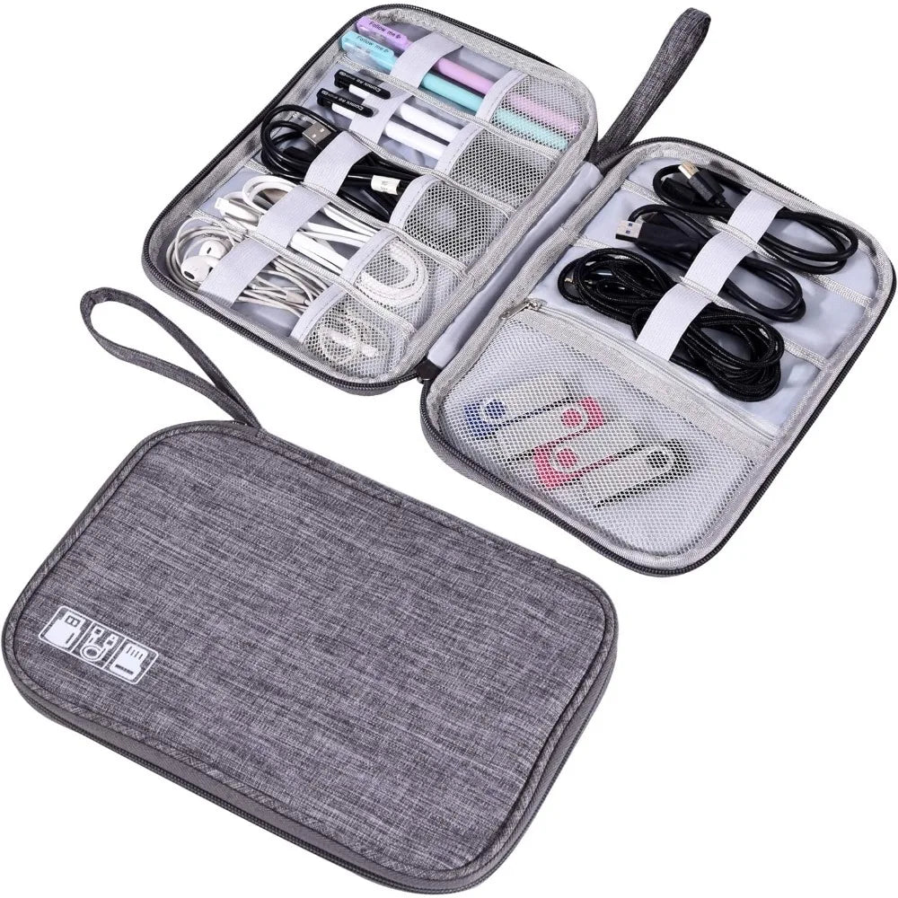 Waterproof Electronics Organizer – Travel Carrying Pouch for Tech Accessories