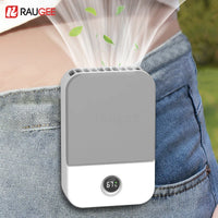 Portable Waist Fan – Rechargeable Bladeless Air Cooler for Outdoor Cooling