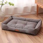 Waterproof Oxford Dog Bed – Thickened PP Cotton Mat for All Seasons