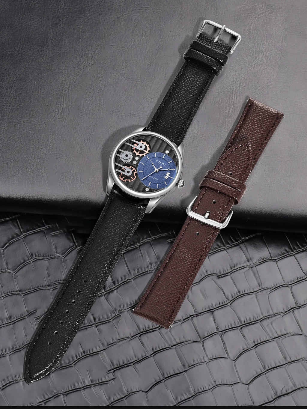 Quartz Men's Wristwatch – Luxury Minimalist Business Gift for Anniversaries