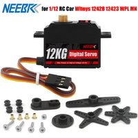 Digital Servo – 12kg Metal Gear Low Profile for RC Cars and Boats