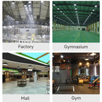 Waterproof LED Garage Bay Light – Aluminum High Brightness for Warehouse