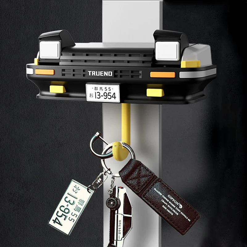 AE86 Headlight Wall Key Holder – Automotive Decorative Hook for Car Enthusiasts
