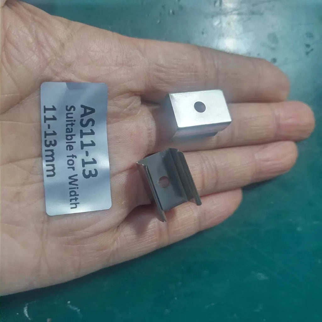 Stainless Steel LED Mounting Clips – Rigid Fixture for Outdoor Neon Strips
