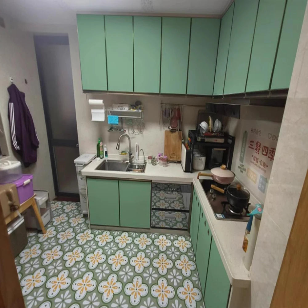 Self-Adhesive Vinyl Wallpaper – Waterproof Film for Kitchen and Bathroom Decor