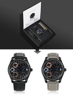 Quartz Men's Wristwatch – Luxury Minimalist Business Gift for Anniversaries