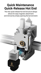 Hardened Steel Hotend Kit – High Speed 3D Printer Nozzle for Bambu Lab A1