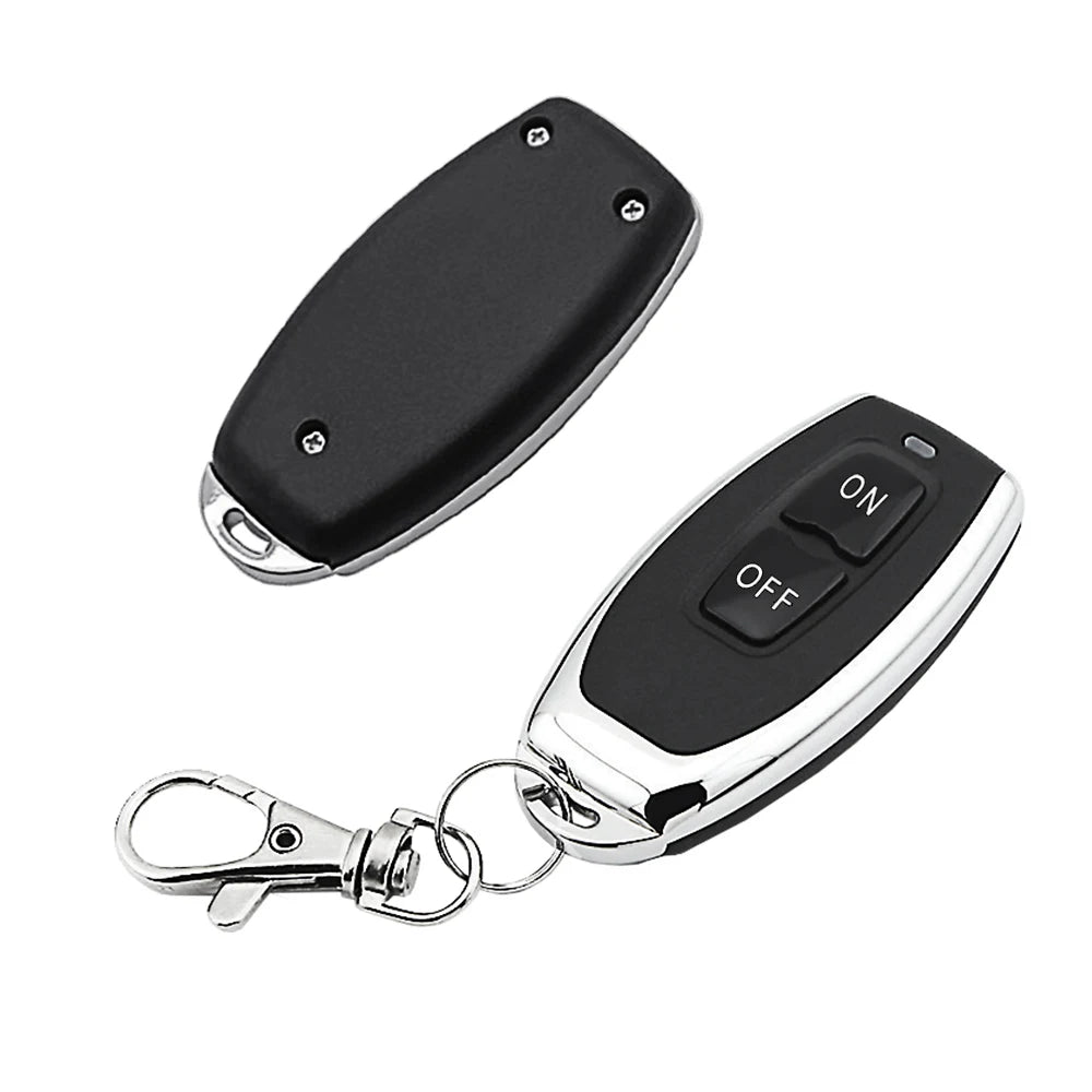 433MHz RF Remote Transmitter – Learning Code Keyfob for Garage Gate Alarms