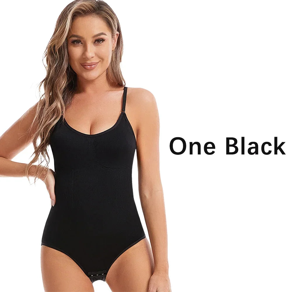 Seamless Body Shaper Bodysuit – Slimming Butt Lifter for Women