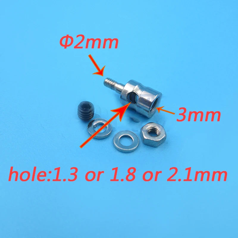 Pushrod Linkage Stoppers – Quick Adjuster for DIY RC Boats