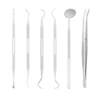 Stainless Steel Dental Tool Set – Professional Exam Kit for Oral Hygiene