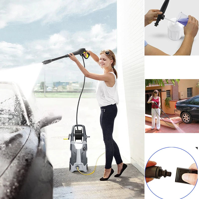 Rotating Turbo Lance – Pressure Washer Nozzle for Parkside Car Cleaning