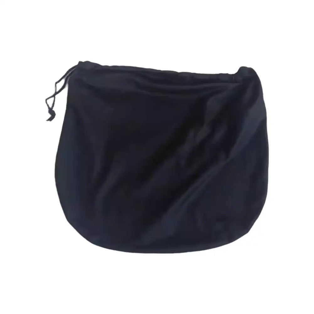 Plush Motorcycle Helmet Bag – Soft Drawstring Protective Carrier for Cycling
