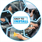 Car Window Tint Film – UV Protection Vinyl for Privacy and Solar Heat Blocking