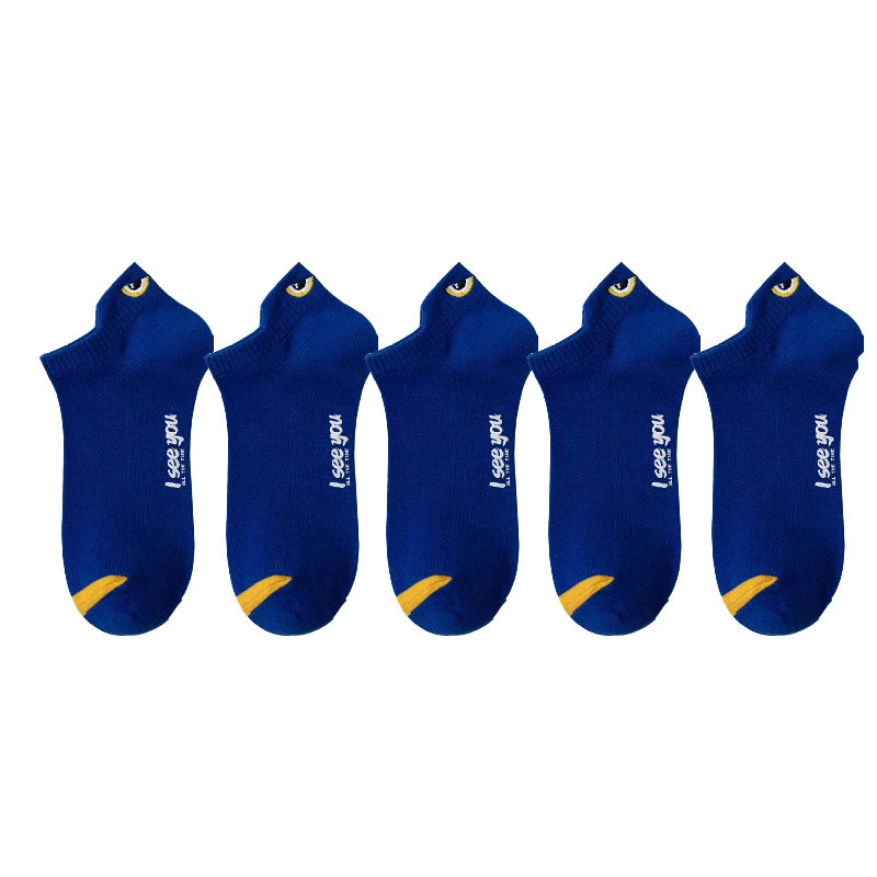 Breathable Ankle Socks – Thin Low-Cut Athletic Wear for Men and Women