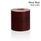 Self-Adhesive Wood Border Decal – Waterproof PVC Skirting for Home Decor