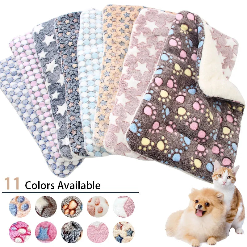 Washable Plush Pet Sofa Bed – Soft Winter Sleeping Mat for Small Large Dogs