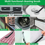 Hard Bristle Crevice Brush – Precision Scrubber for Kitchen and Tile Seams