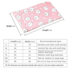 Thick Flannel Pet Mat – Soft Warm Sleeping Cushion for Small Dogs and Cats