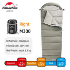 Ultralight Winter Sleeping Bag – Waterproof Hooded Gear for Outdoor Camping